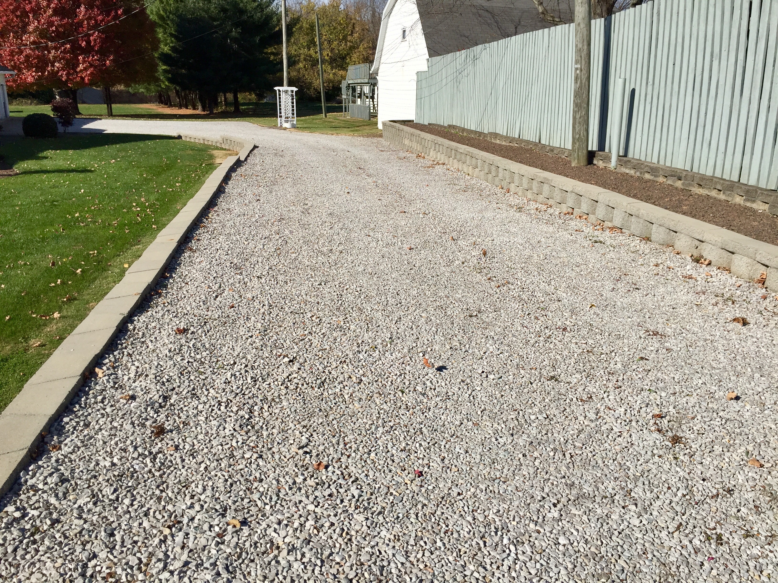 #8 Driveway Stone - Crushed Limestone | Indianapolis Rock