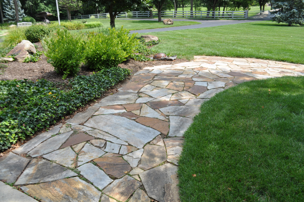 Brown Flagstone Indianapolis Decorative Rock McCarty