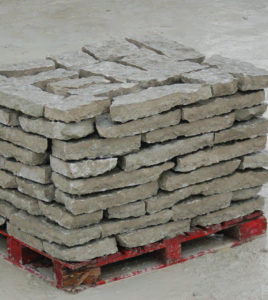 Canyon Gray 3 inch wall