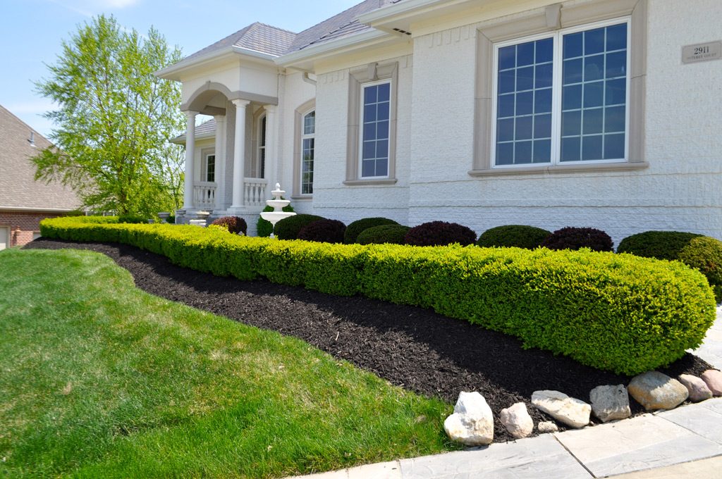 Black Colored Mulch Indianapolis Mulch McCarty Mulch