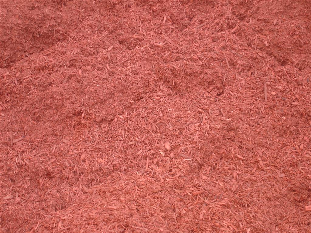 Dyed-Red-Mulch