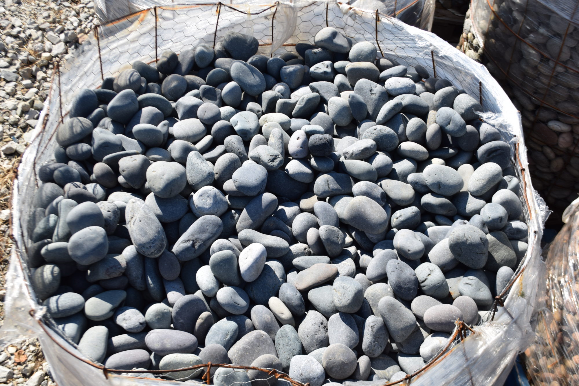 Mexican beach pebbles