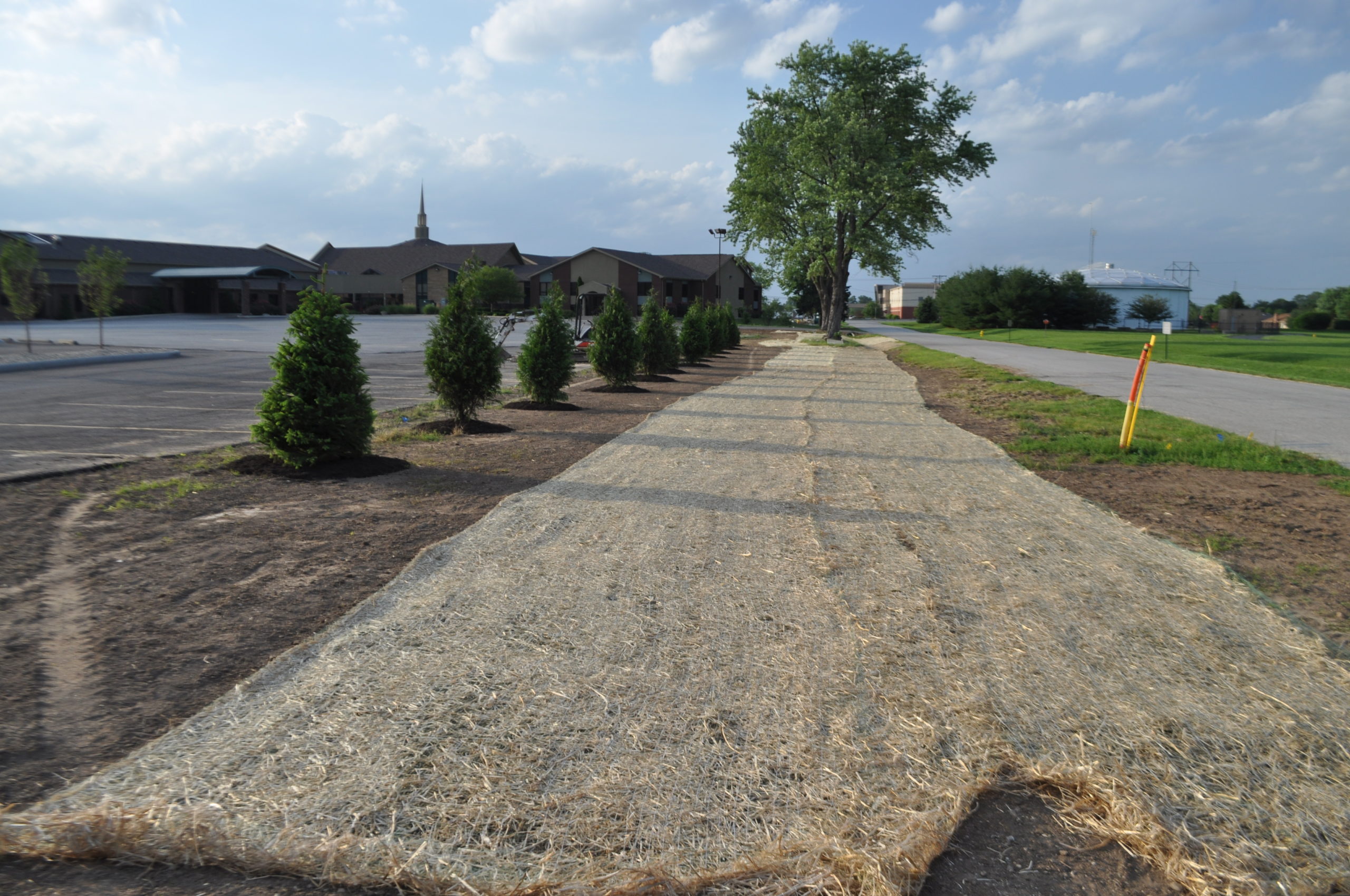 Straw Blanket, Indianapolis Landscaping Supplies