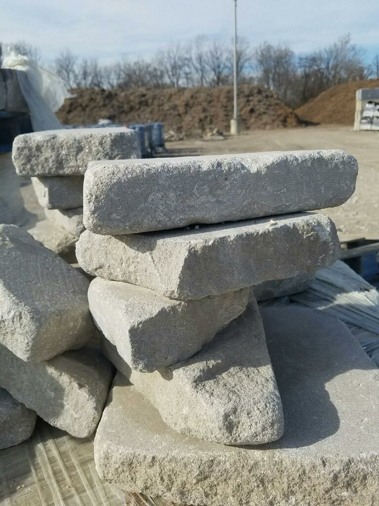 Tumbled Limestone Wall