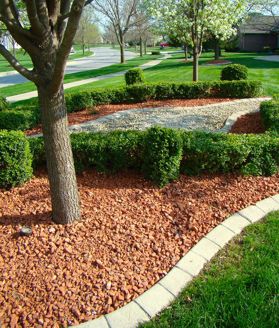 red brick chips decorative rock4