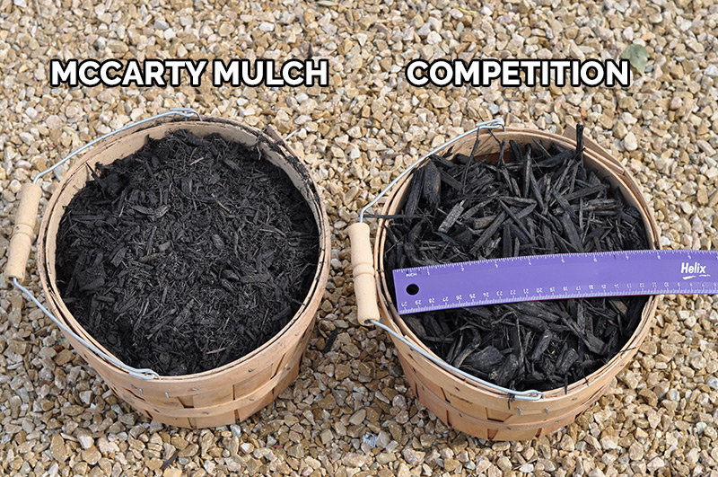 McCarty Mulch vs. The Competition Indianapolis Bulk Mulch