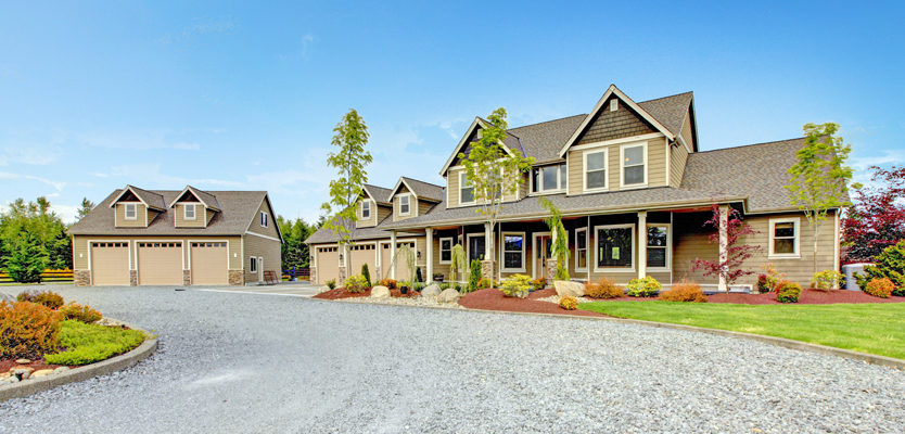 gravel driveway