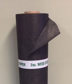 2oz. 4’x250′ Weed Fabric