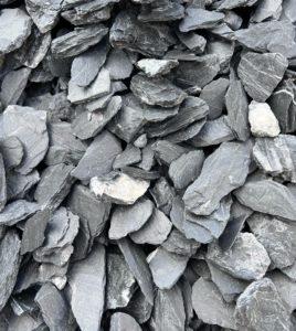 black slate chips