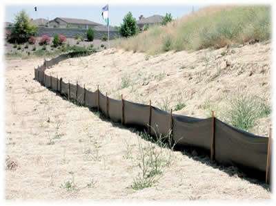Silt Fence Erosion Control Fence