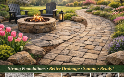Why Spring Is the Best Time to Install a New Patio or Walkway